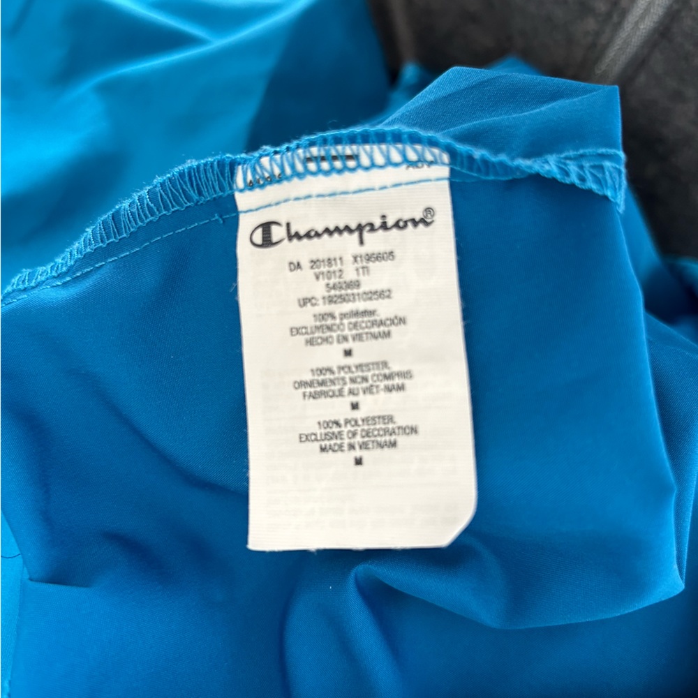 Champion Packable Jacket Script Logo Pullover Siz… - image 8